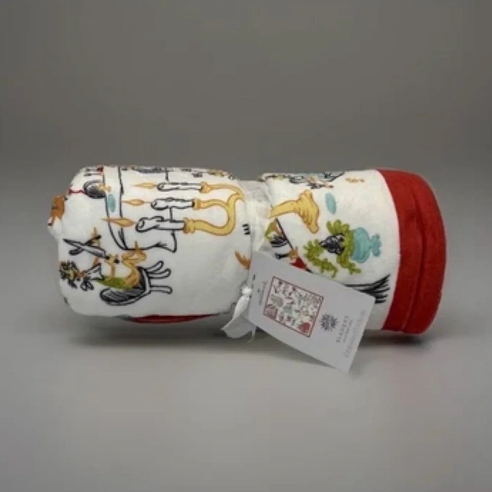 2025 HALLMARK DR. SEUSS THE GRINCH THROW BLANKET 60